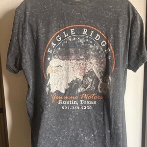 Vintage Eagle Ridge Gray Tee Size Large